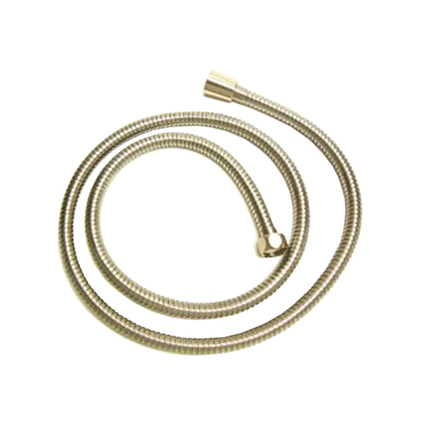 Whitehaus Showerhaus Brass Dbl Interlock Shower Hose, Polished Brass WH10302-B